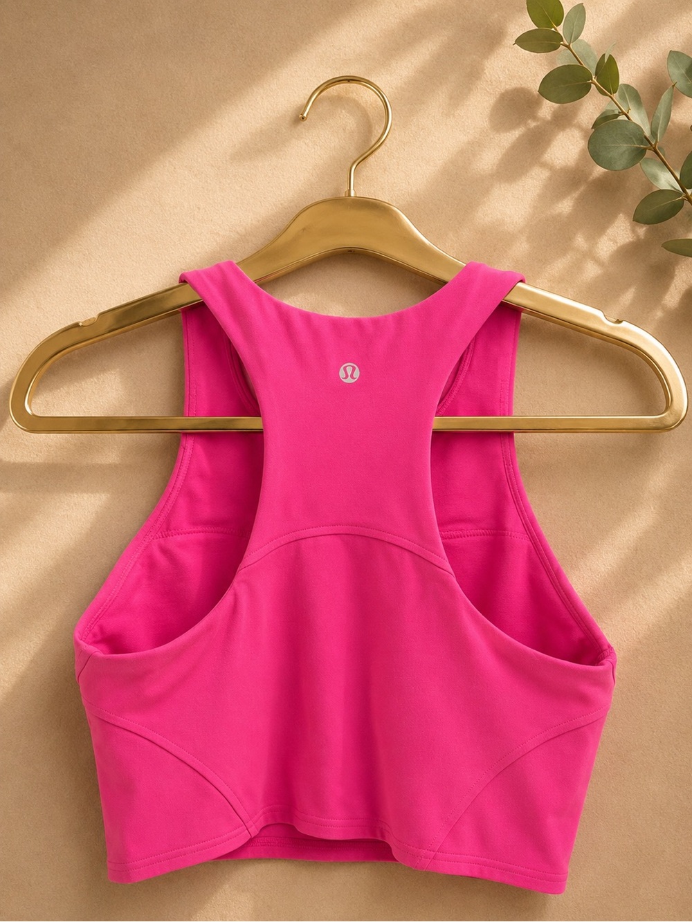 Lululemon athletica Hot Pink Racerback Sports Bra like brand new with no tags